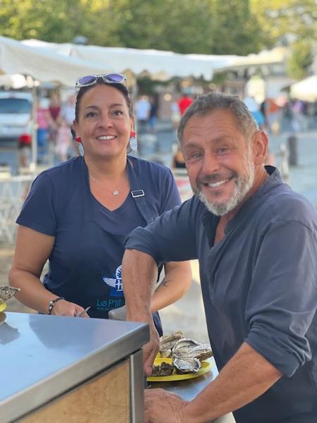 Photo des gérants, Marie et Florent Delpech.