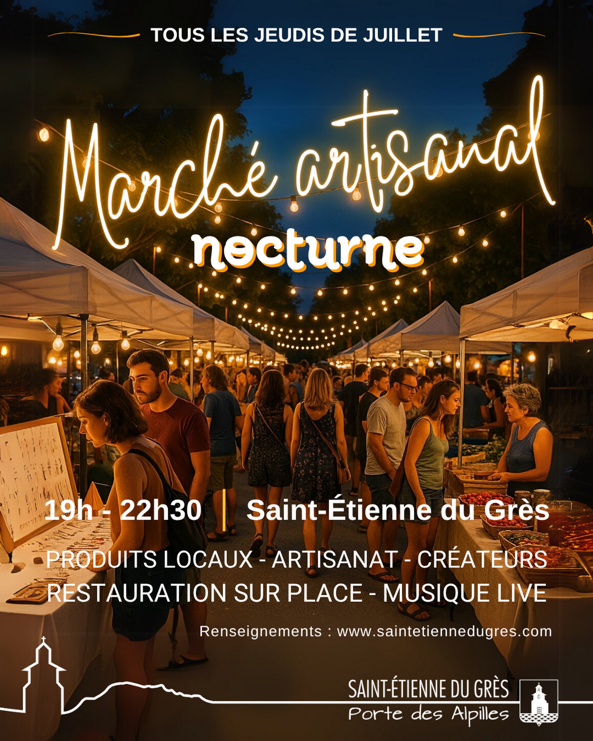 Marché Artisanal Nocturne d'Été