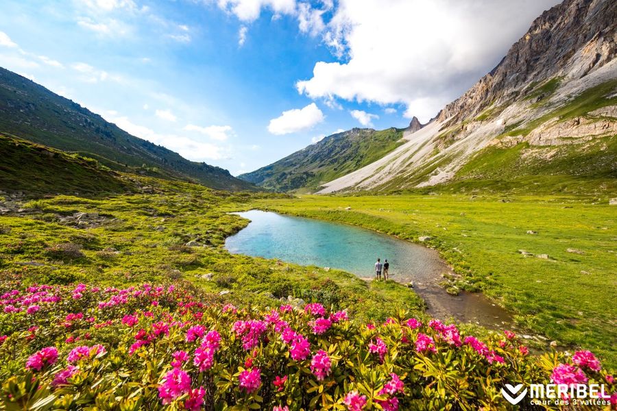 Lac des fées plateau de la plagne