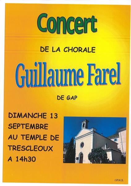 Concert de chorale
