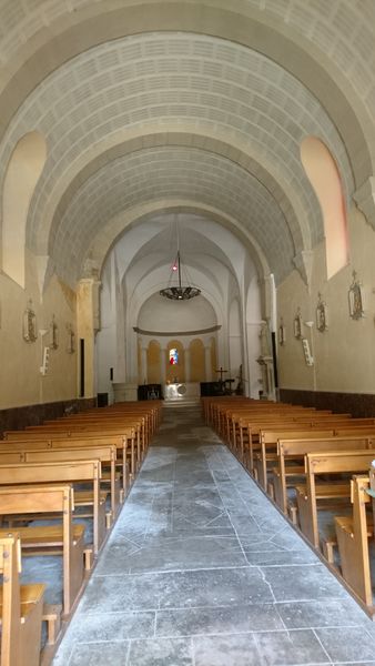 intérieur de l'église