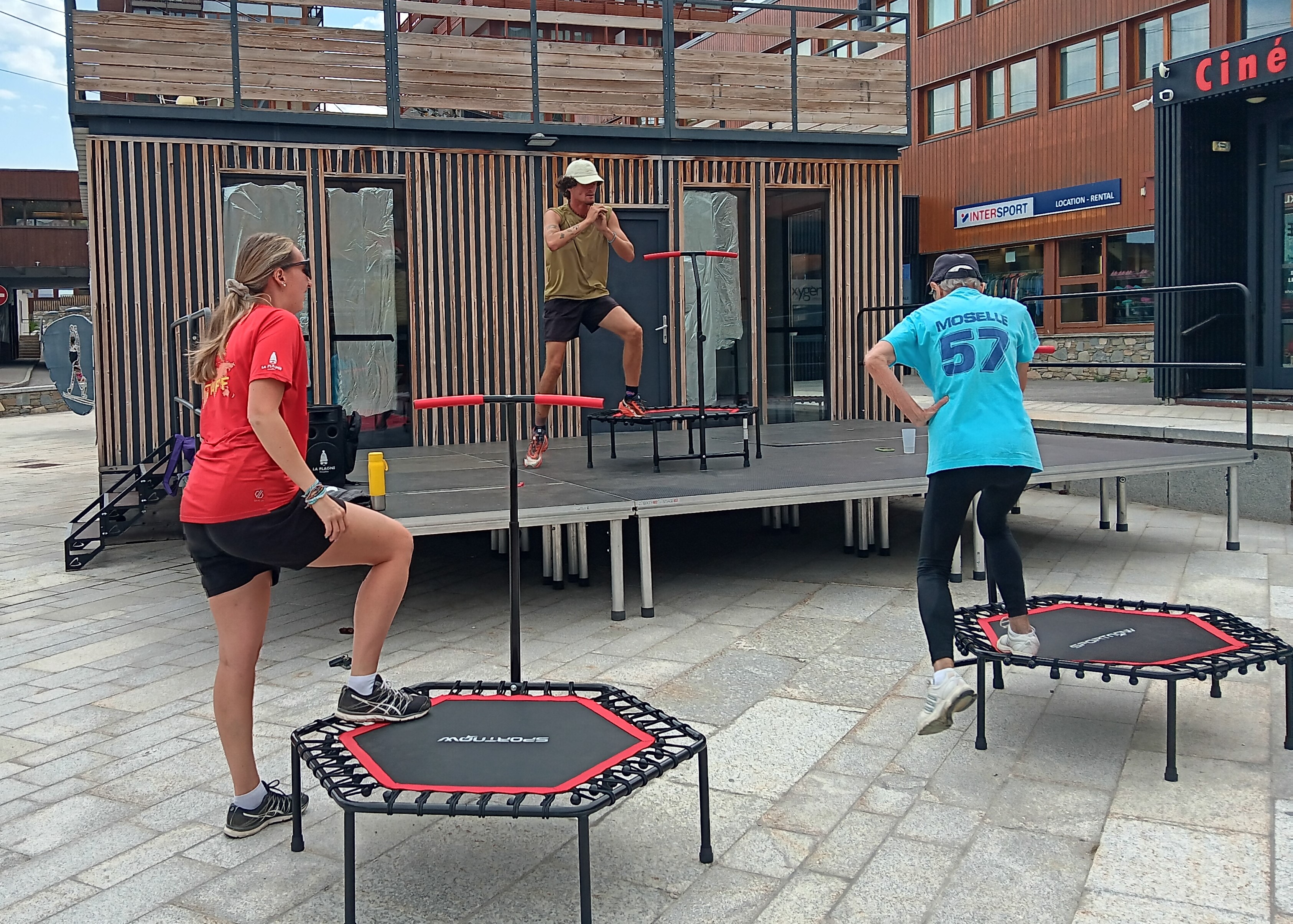 Trampoline fitness