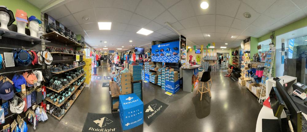 Magasin Raidlight 300m2
