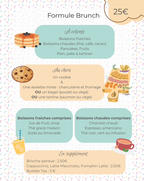 BRUNCH SWEETS & CHILL