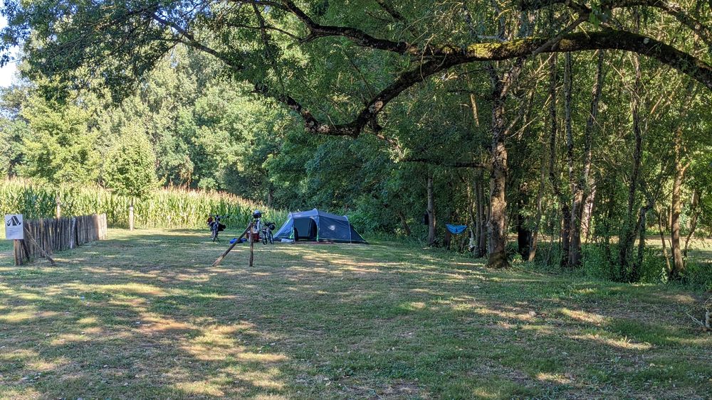Zone de bivouac