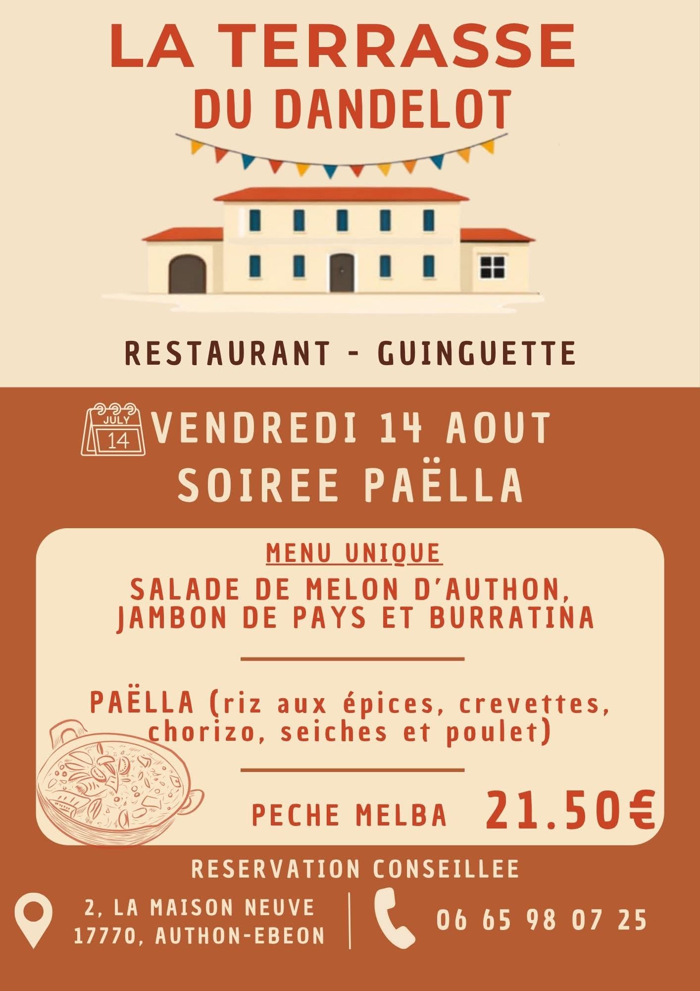 Soirée Paëlla