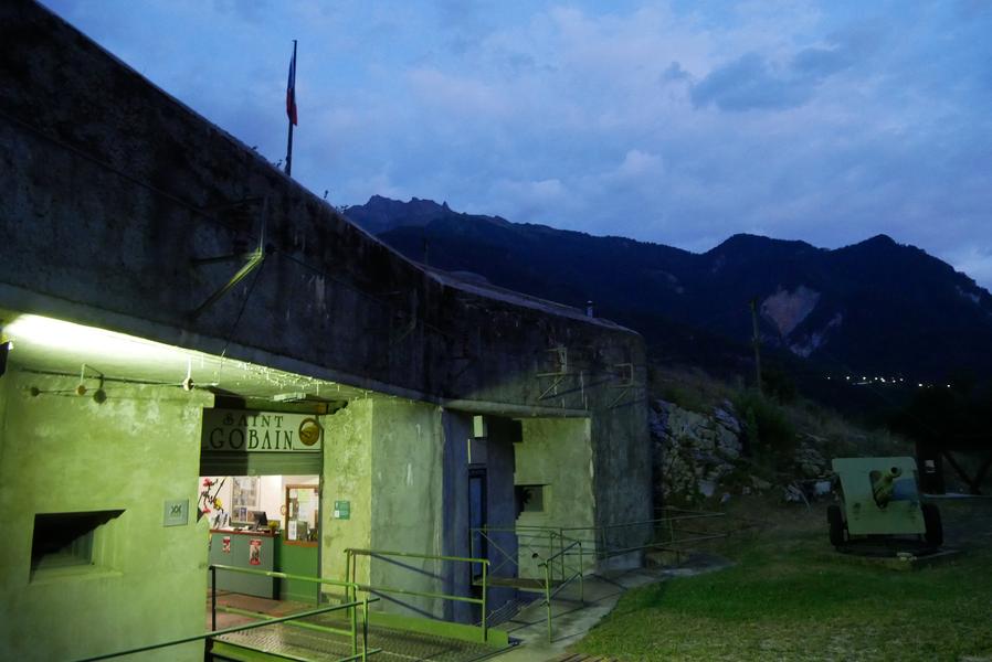 Visite nocturne du fort Saint Gobain à Villarodin-Bourget