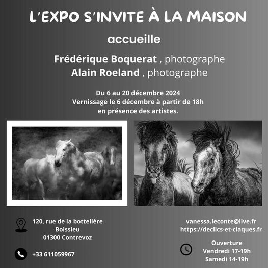 L'Expo s'invite à la maison : exposition de photographies_Contrevoz