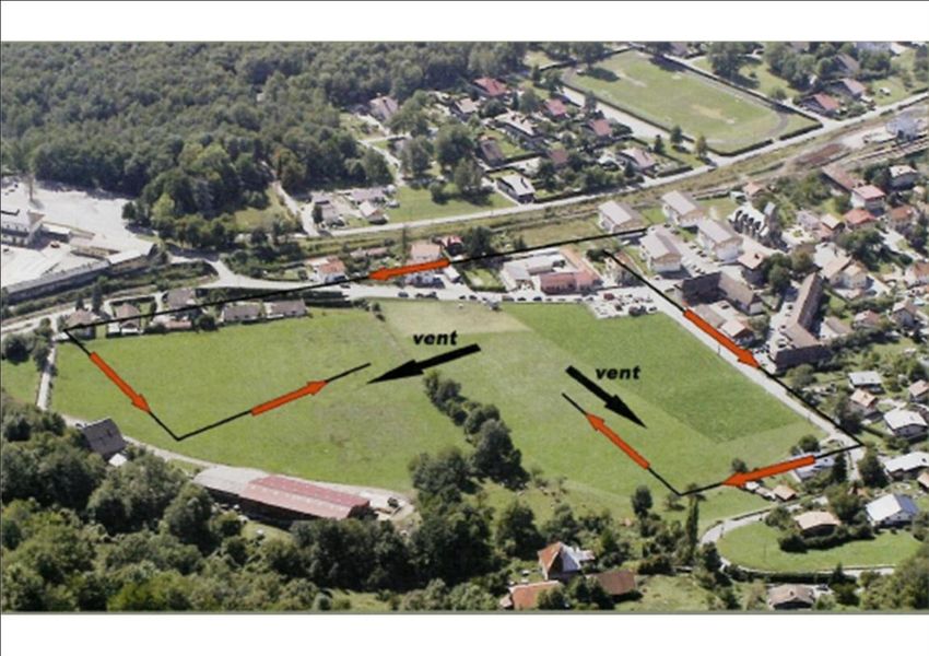 Atterrissage de Chedde