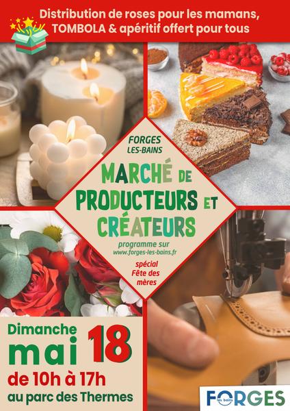 Marché de producteurs et créateurs spécial “Fête des mères”