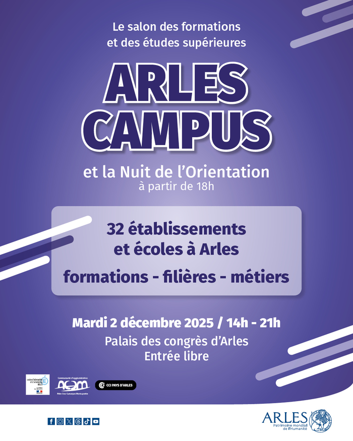 Arles campus et la nuit de l’orientation
