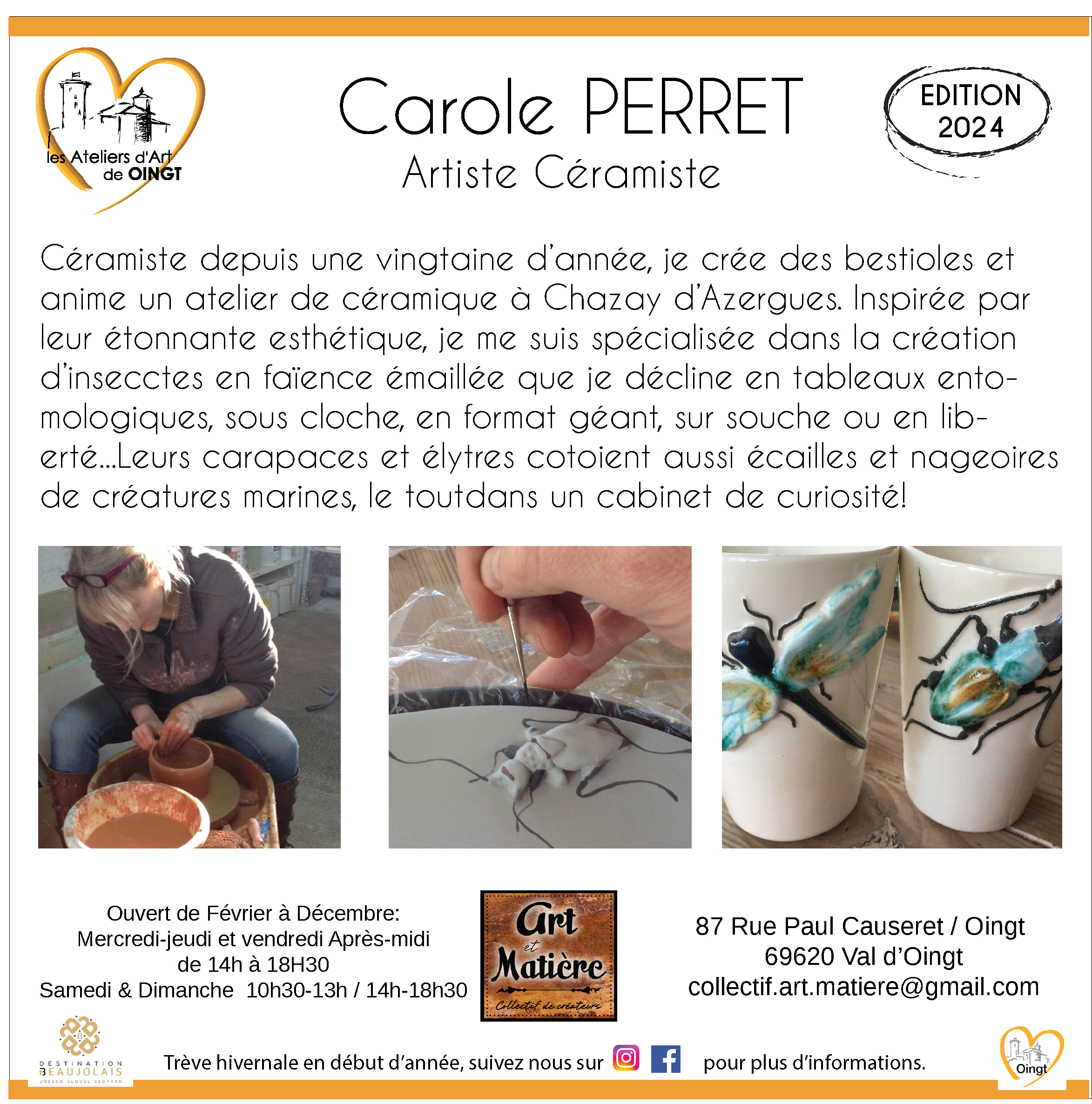 Carole Perret / ceramiste