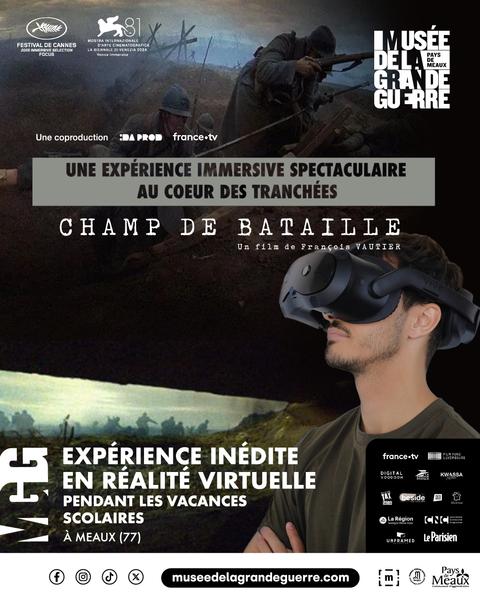 Champ de bataille : une expérience immersive en réalité virtuelle
