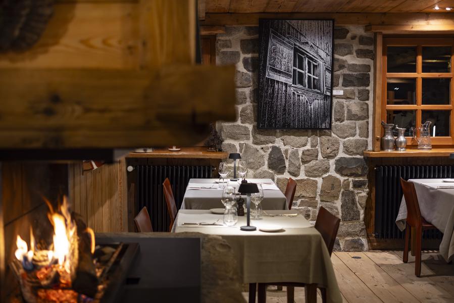 Diner au coin du feu