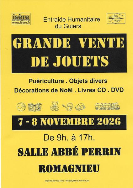 Grande vente de jouets