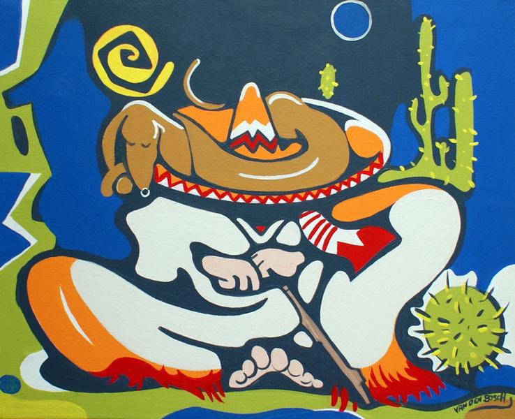 Peintures et dessins de José Van Den Bosch