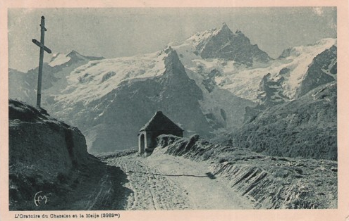 Carte postale de l'Oratoire en 1926 - La Grave