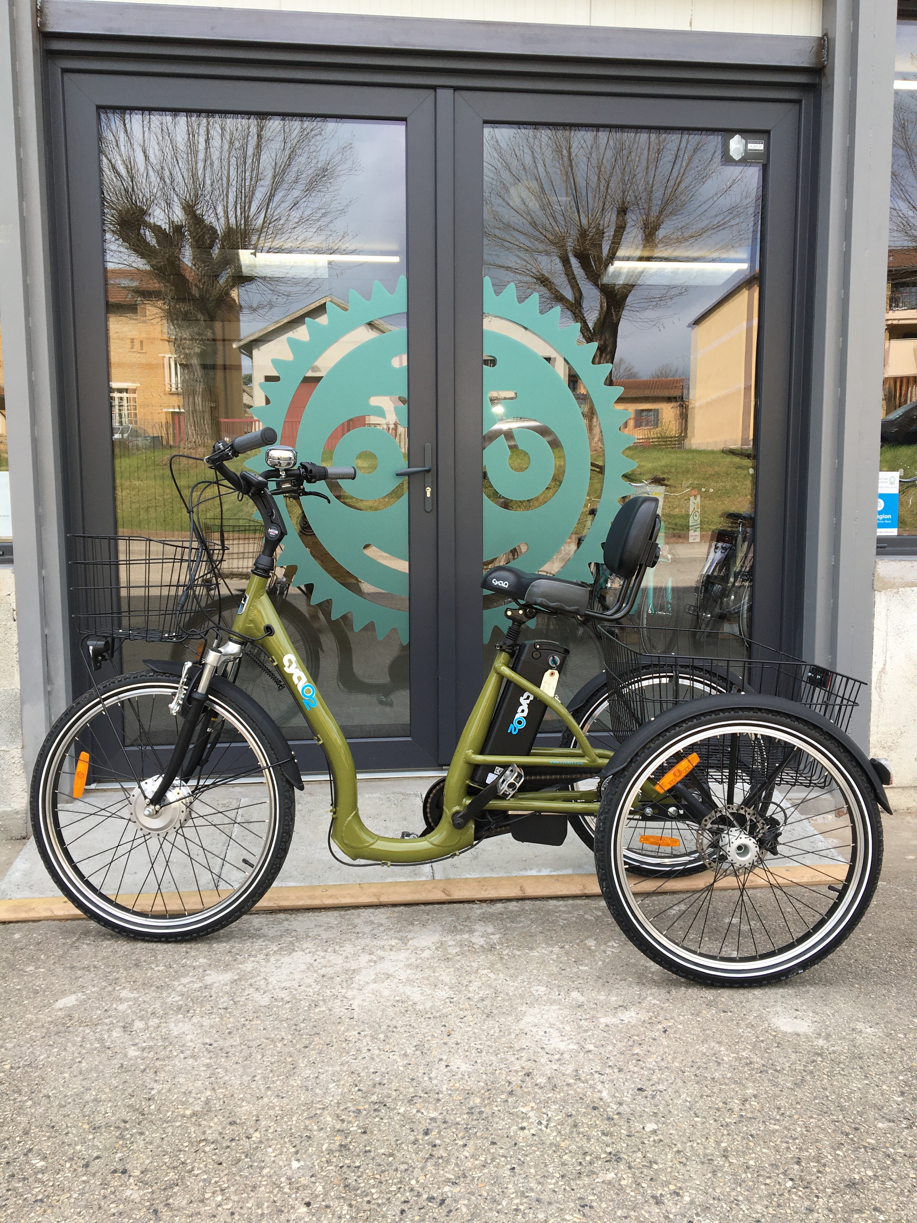 Tricycle électrique