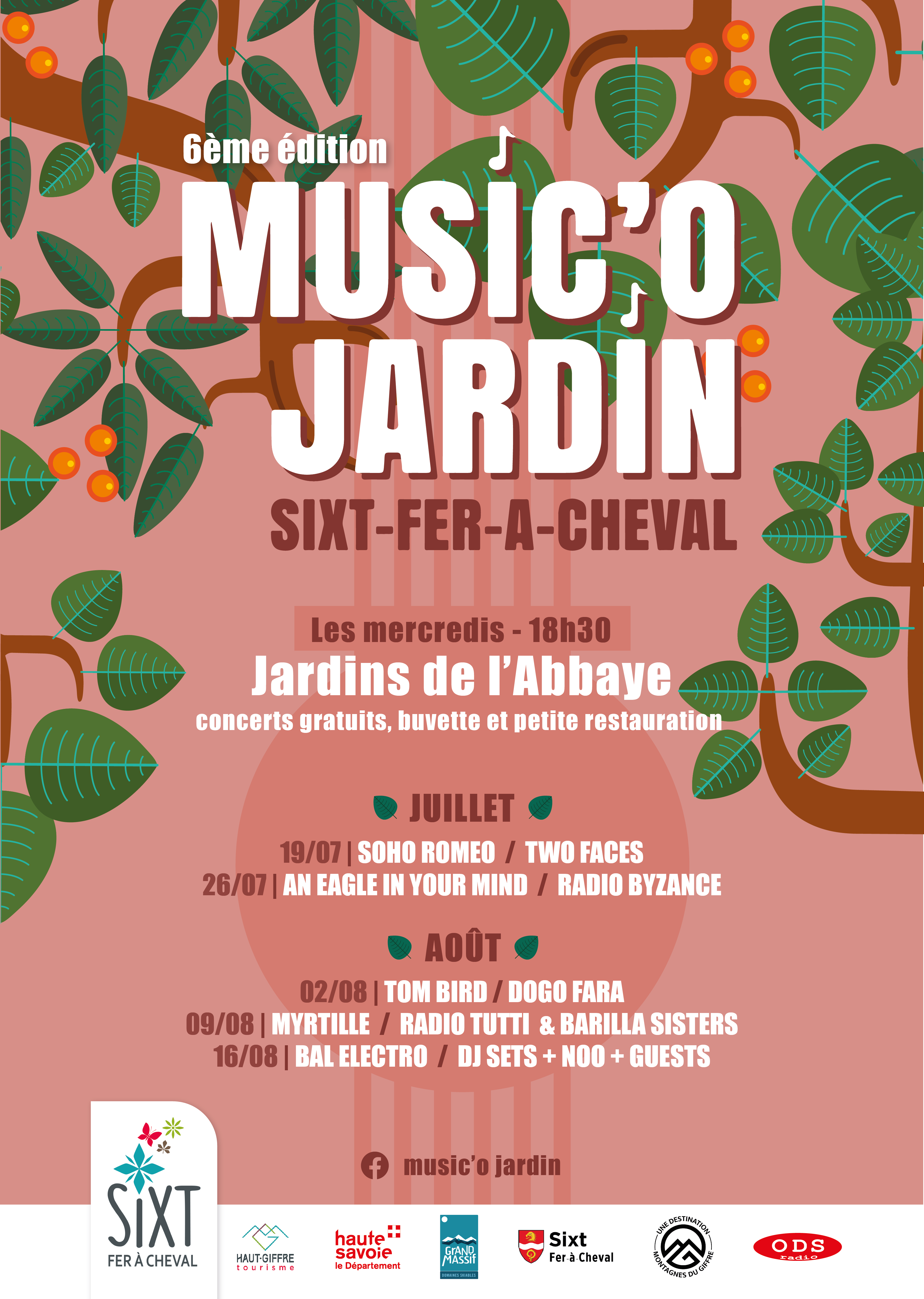 EDEL & LA CAFETEJA ROJA - Festival Music'O Jardin