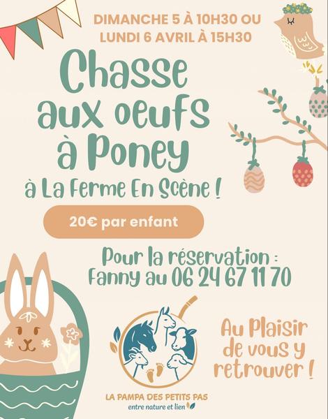 Chasse aux oeufs à poney_Valence-sur-Baïse