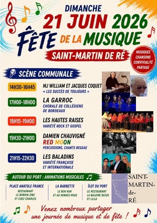 Fête de la Musique sur le port de Saint Martin
