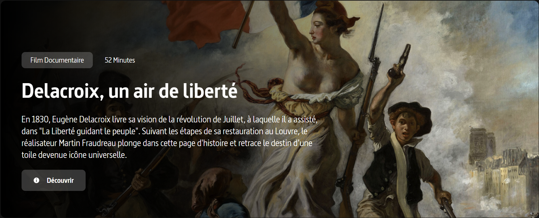 Delacroix, un air de liberté