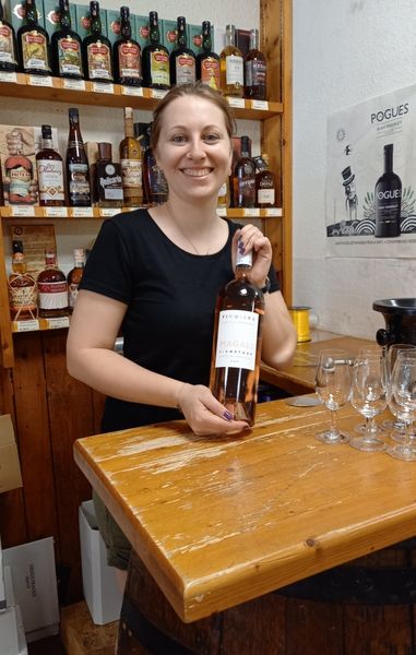 Pauline, caviste à Villefranche