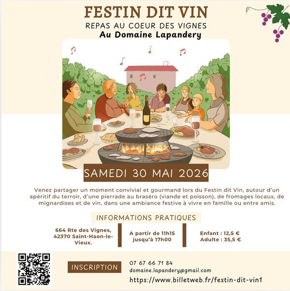 Festin dit Vin au Domaine Lapandery_Saint-Haon-le-Vieux
