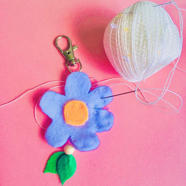 Porte-clé fleur - Atelier Juniors dès 7 ans