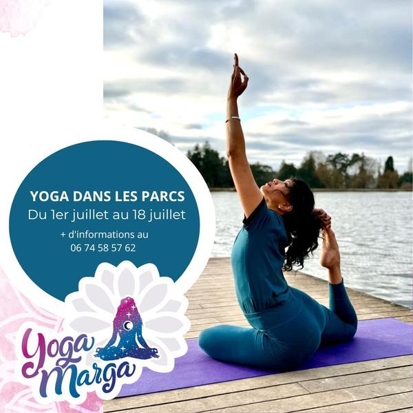 Séances de Yoga dans les parcs de Vichy