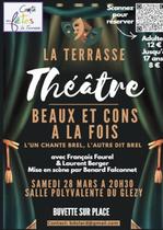 Théâtre musical Beaux et cons à la fois_La Terrasse