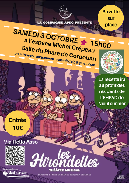 Spectacle - Les hirondelles
