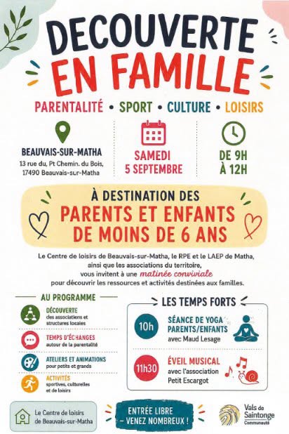 Découverte en famille