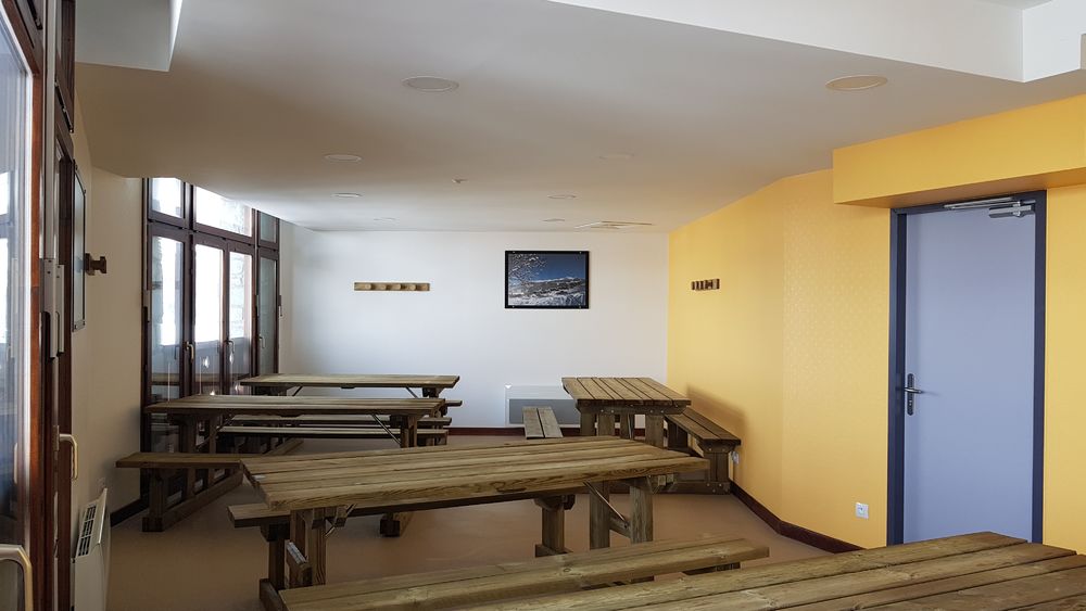 Intérieur de la salle hors sac