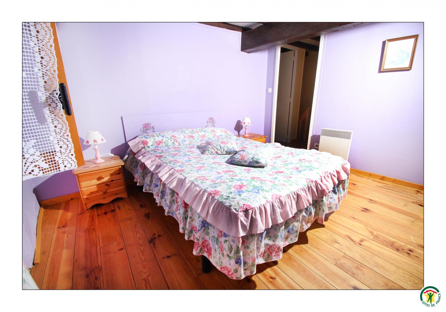Chambre avec un lit double (1x140)