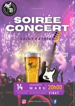 Soirée concert pour la fête de la Saint-Patrick_Vinay