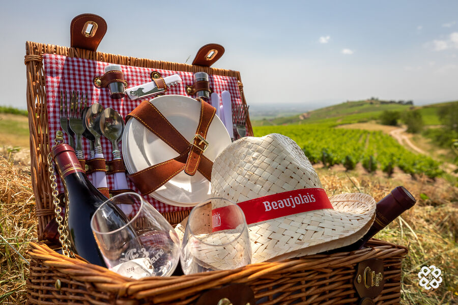 Pique-nique dans les vignes