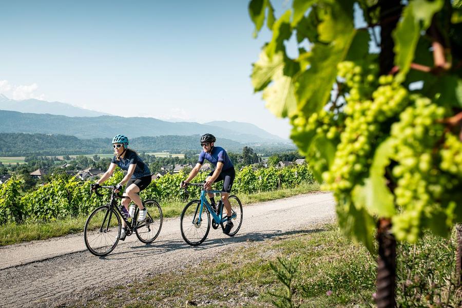 De la ville au vignoble à vélo_Chambéry