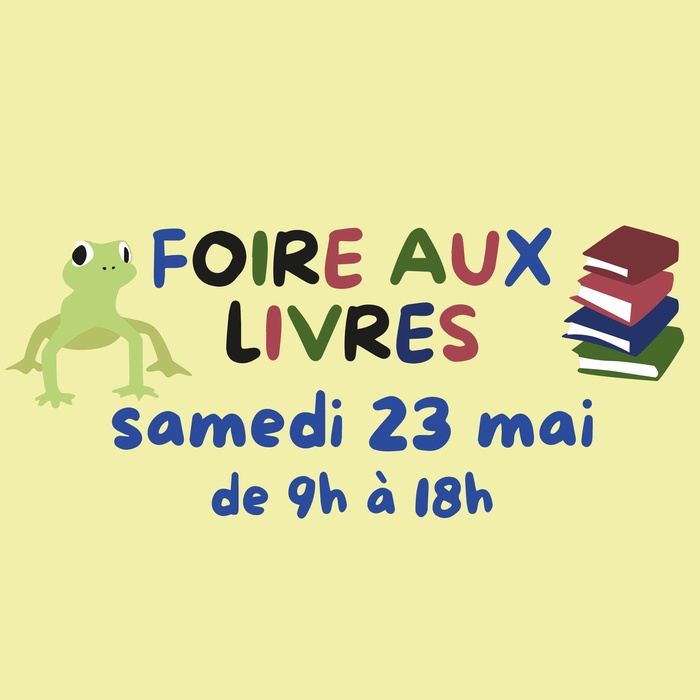 Foire aux livres et jeux d’enfants