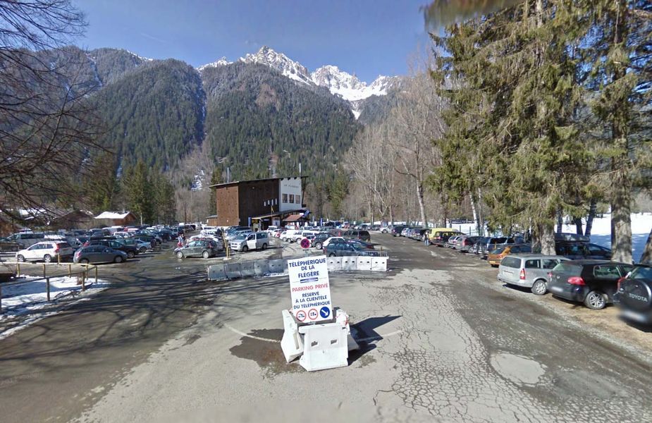 parking de la flégère - les praz de chamonix