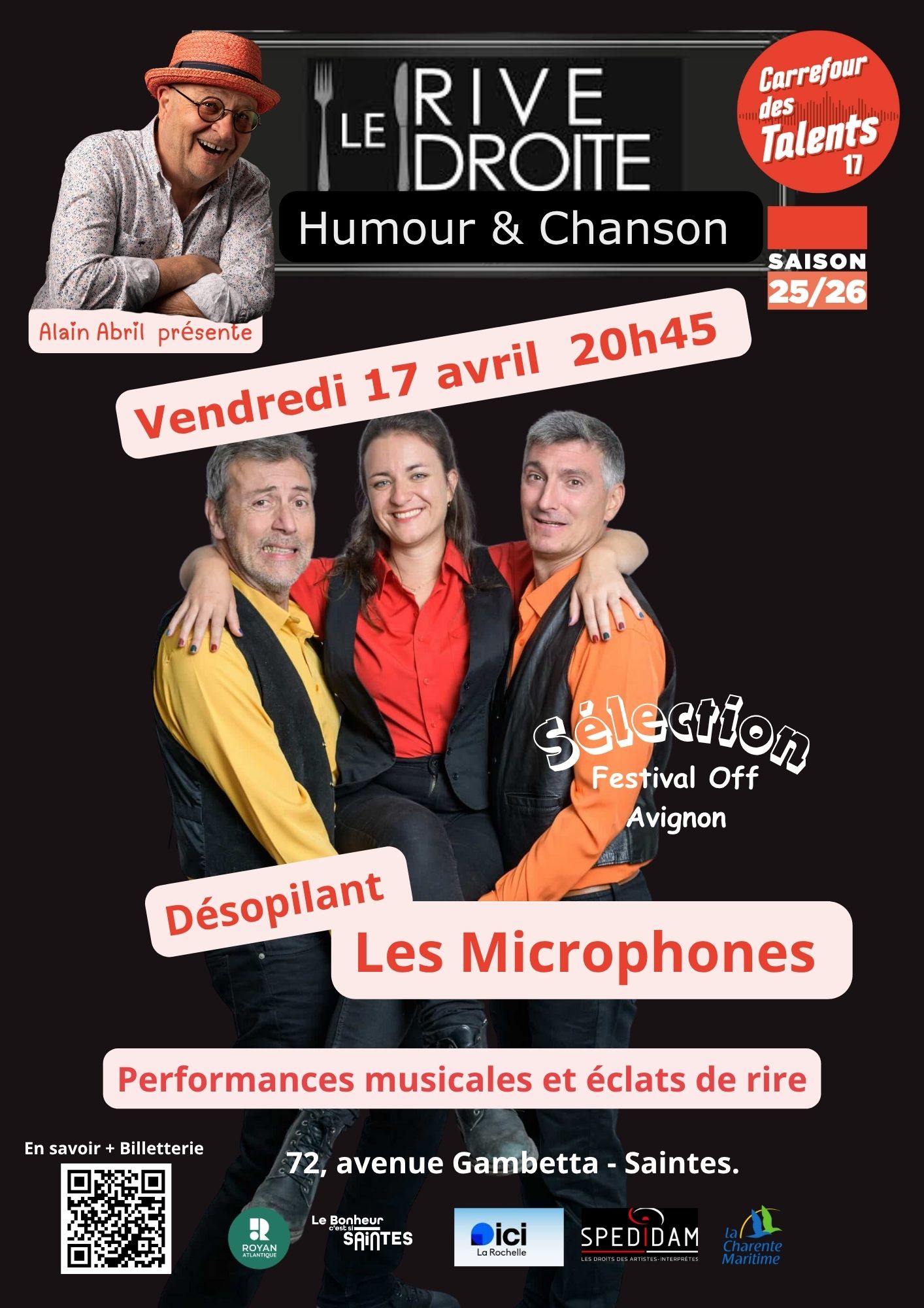 Carrefour des Talents - [Humour & chanson au Rive Droite] Les Microphones
