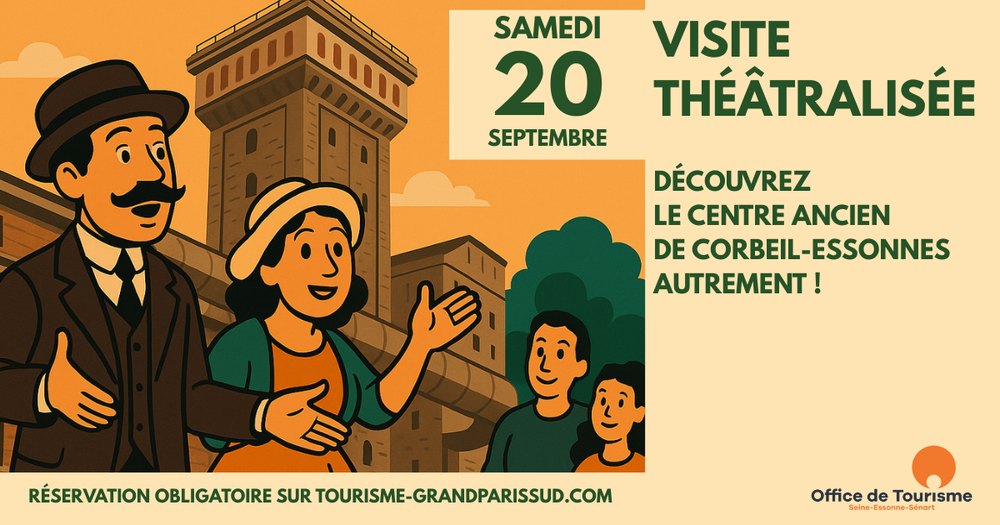 JEP 2025 - Visite théâtralisée de Corbeil-Essonnes