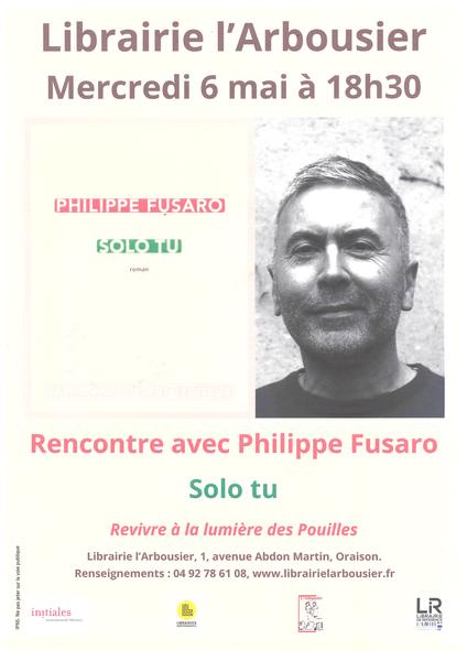 Rencontre avec Philippe Fusaro