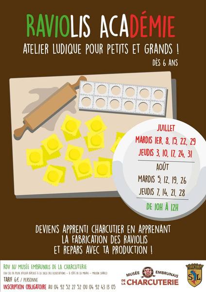Atelier 'Raviolis Académie'_Crots - © Mairie de Crots Atelier 'Raviolis Académie'_Crots - © Mairie de Crots