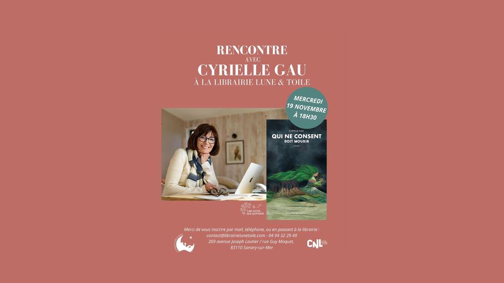 Rencontre avec Cyrielle Gau à la librairie Lune & Toile