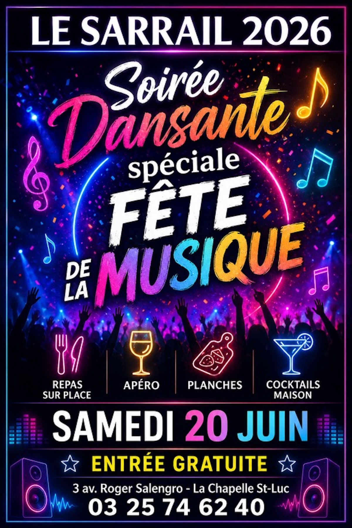 Soirée dansante - spéciale Fête de la musique
