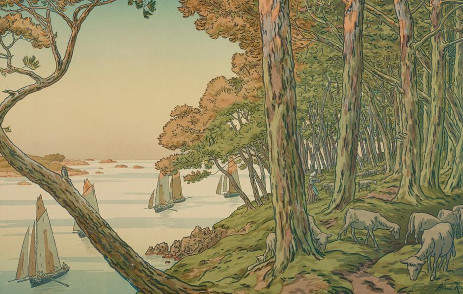 Visite guidée de l'exposition - Henri Rivière, un artisan de la lumière_Bormes-les-Mimosas