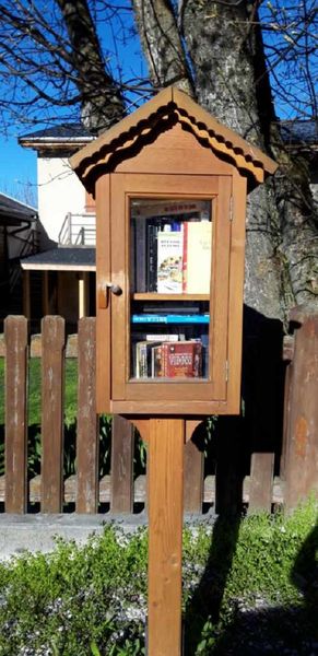 Boite à livres à Aussois