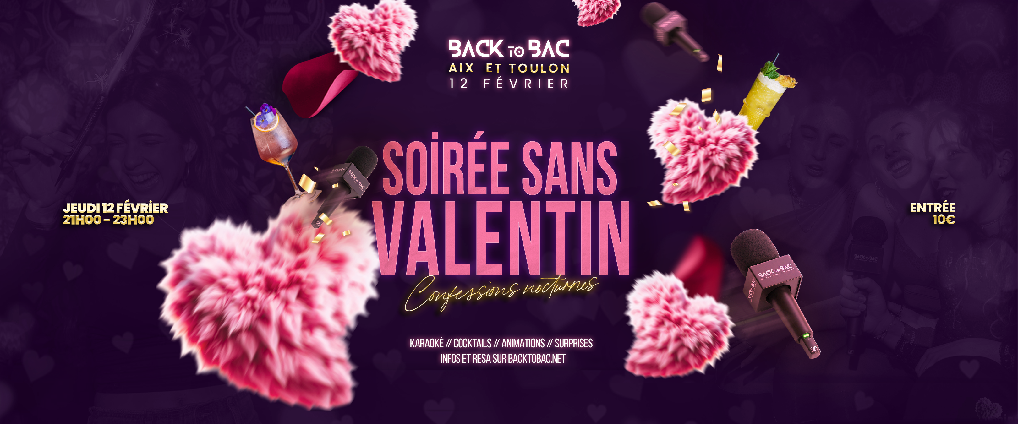 Soirée sans Valentin back to bac