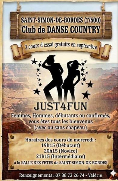 Essai de danse Country